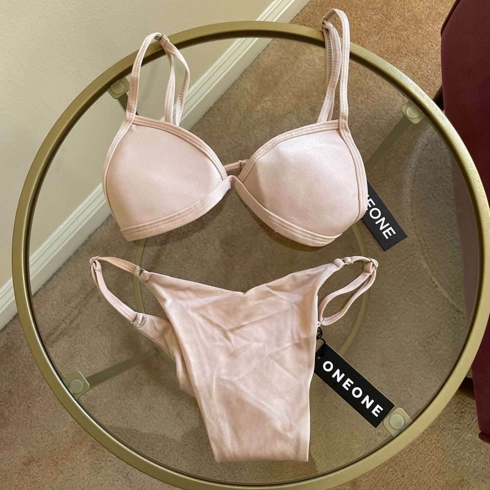 OneOne Alli Bikini Nude/Blush S